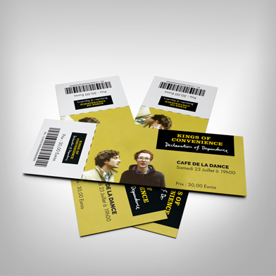 Carnet de billetterie, carnet de ticketsIMAP Imprimerie