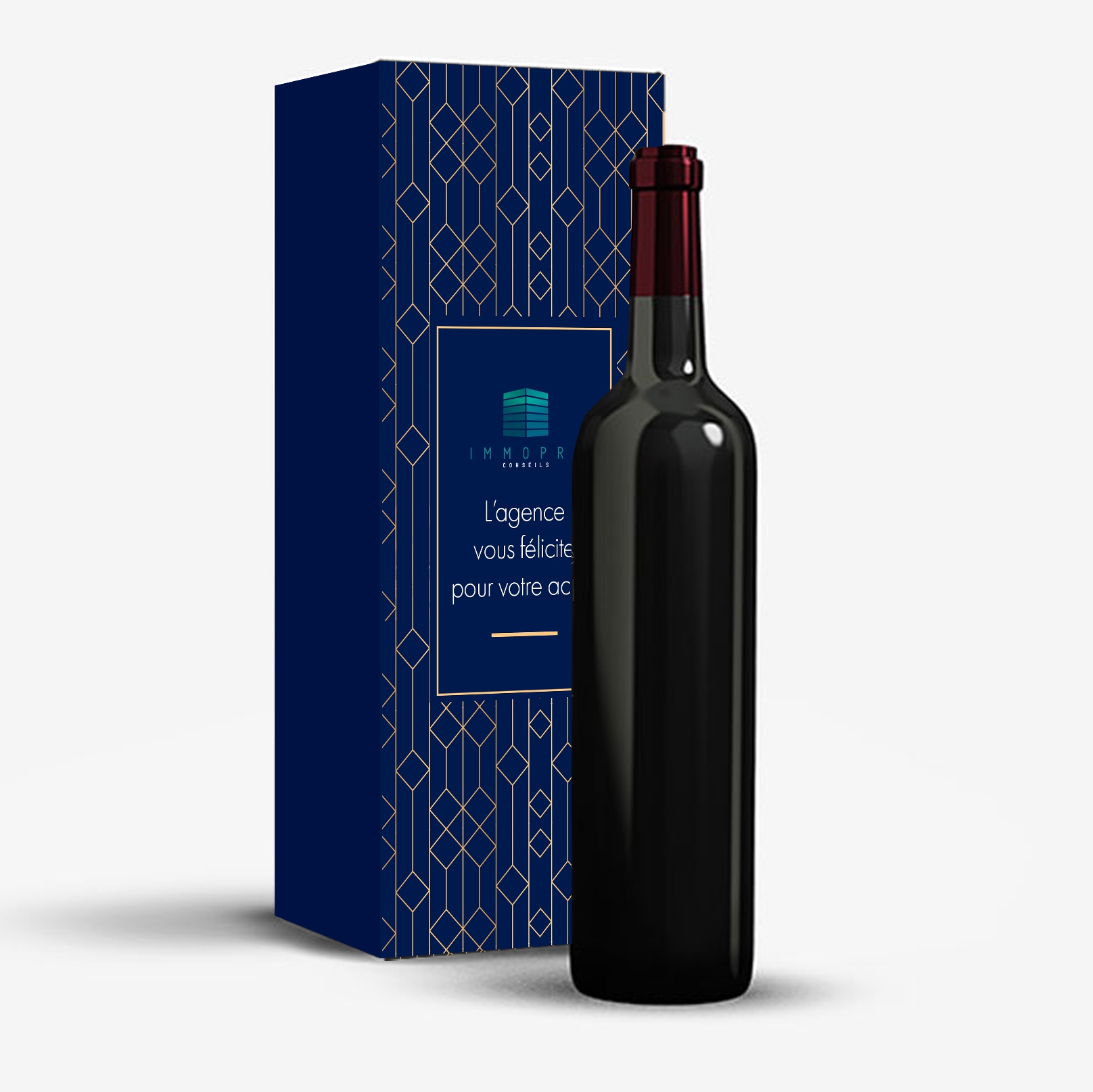 Impression Emballage - Coffret bouteille de vin : Mon Imprimeur